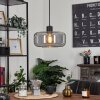 Pedreles Pendant Light black, 1-light source