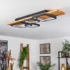 Pompu Ceiling Light LED Ecru, black, 1-light source