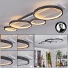 Rodekro Ceiling Light LED black, white, 1-light source