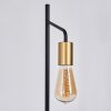 Krapeu Table lamp brass, black, 1-light source