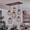 Husvik Pendant Light black, 6-light sources