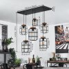 Husvik Pendant Light black, 6-light sources