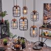 Husvik Pendant Light black, 6-light sources