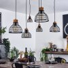 Omba Pendant Light black, 6-light sources