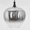Azurara Pendant Light black, 1-light source