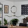 Chlak Pendant Light LED black, 3-light sources, Remote control