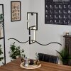 Chlak Pendant Light LED black, 3-light sources, Remote control