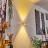 Indore Wall Light LED aluminium, 2-light sources