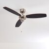 Ceiling Fan Fossa matt nickel