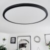 Tamesch Ceiling Light LED black, 1-light source, Remote control