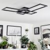 Lillavois Ceiling Light LED black, 1-light source, Remote control