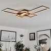 Lillavois Ceiling Light LED black, 1-light source, Remote control