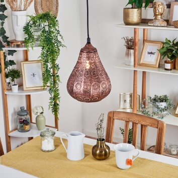 Cassis Pendant Light copper, 1-light source