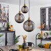 Charlet Pendant Light black, 3-light sources