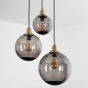 Charlet Pendant Light black, 3-light sources
