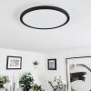 Tamesch Ceiling Light LED black, 1-light source