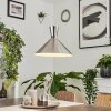 Vijes Pendant Light matt nickel, 1-light source