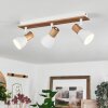 Kouek Ceiling Light Ecru, white, 3-light sources