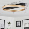 Cajean Ceiling Light LED black, 1-light source