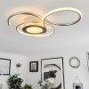 Olok Ceiling Light LED matt nickel, 1-light source, Remote control