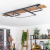 Pompu Ceiling Light LED Ecru, black, 1-light source