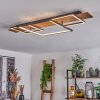 Pompu Ceiling Light LED Ecru, black, 1-light source