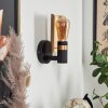 Labansiek Wall Light brass, black, 1-light source