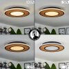 Chrop Ceiling Light LED black, 1-light source