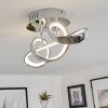 Dauntey Ceiling Light LED chrome, 1-light source