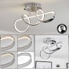 Dauntey Ceiling Light LED chrome, 1-light source