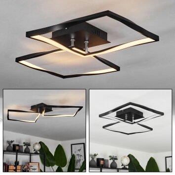 Kanchung Ceiling Light LED black, 1-light source