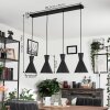 Vijes Pendant Light black, 4-light sources
