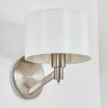 Manhenha Wall Light matt nickel, 1-light source