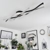 Serlande Ceiling Light LED black, 1-light source