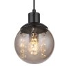 Globo RICHARD Pendant Light black, 1-light source