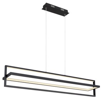 Globo FLIPS Pendant Light LED black, 1-light source, Remote control