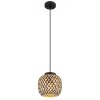 Globo COLLY Pendant Light black, 1-light source