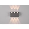 Trio Clyde Outdoor Wall Light LED anthracite, 2-light sources
