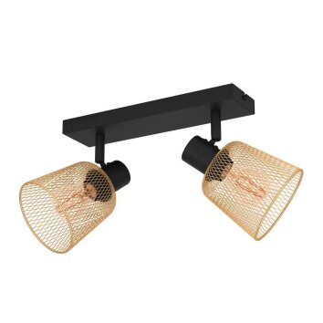 Eglo COSLADA Ceiling Light black, 2-light sources