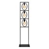 Lucide SUUS Floor Lamp black, 3-light sources