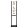 Lucide SUUS Floor Lamp black, 3-light sources