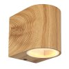 Globo VERONIKA Outdoor Wall Light Wood like finish, 1-light source