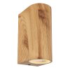Globo VERONIKA Outdoor Wall Light Wood like finish, 2-light sources
