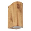Globo VERONIKA Outdoor Wall Light Wood like finish, 2-light sources