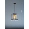 Fischer & Honsel Caydo Pendant Light black, 1-light source