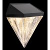 Globo SOLAR Outdoor Wall Light LED black, 1-light source