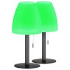 FHL easy Fiumara Table lamp LED black, 1-light source, Remote control, Colour changer