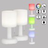 FHL easy Termoli Table lamp LED white, 1-light source, Remote control, Colour changer