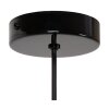 Lucide MACARONS Pendant Light black, 1-light source