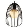 Lucide MACARONS Pendant Light black, 1-light source